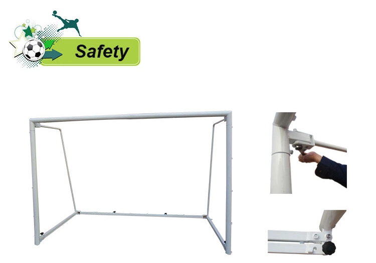 Official Rregulation Full Size 8′ X 24′ Aluminum Professional Soccer Goal