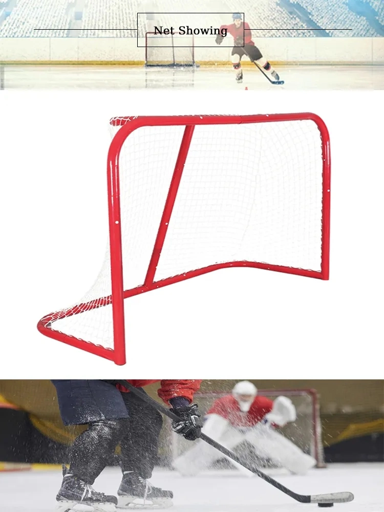 Portable Hockey Game Professional Goal Sport Goal with Polyester Net