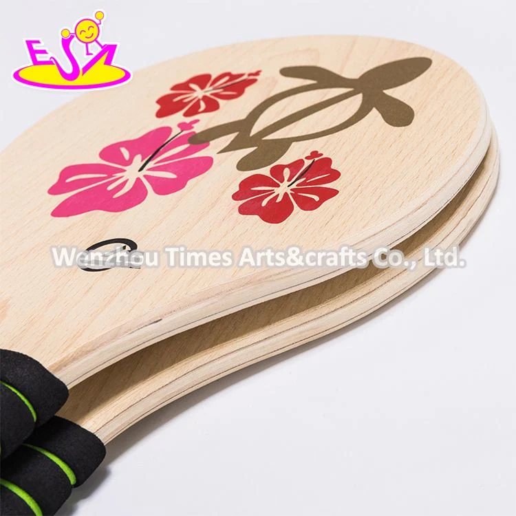 Customized Usapa Approved Non-Slip Wooden Pickleball Sets for with Badminton W01c006