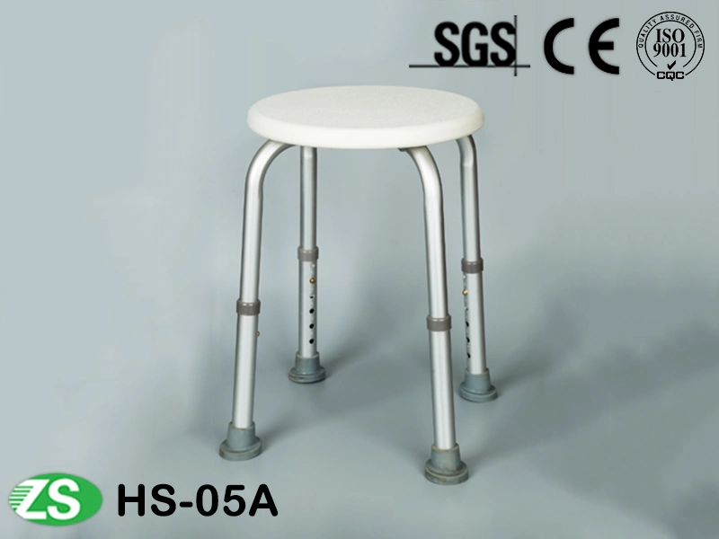 High Quality Aluminium Medical Shower Chair Without Back