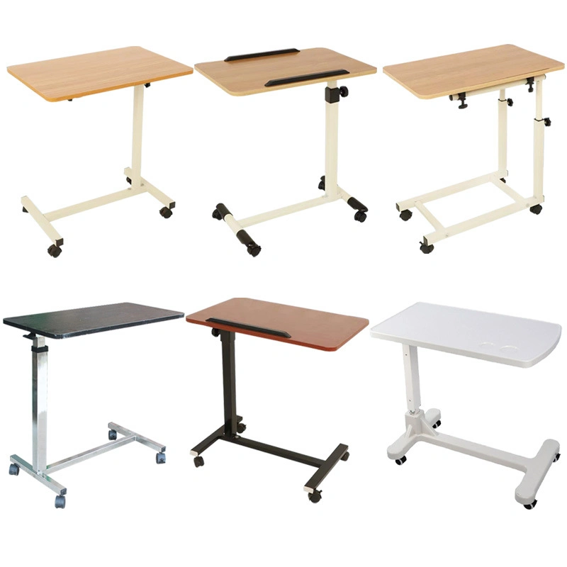 Hospital Medical Room Dilining Table Overbed Bedside Tables