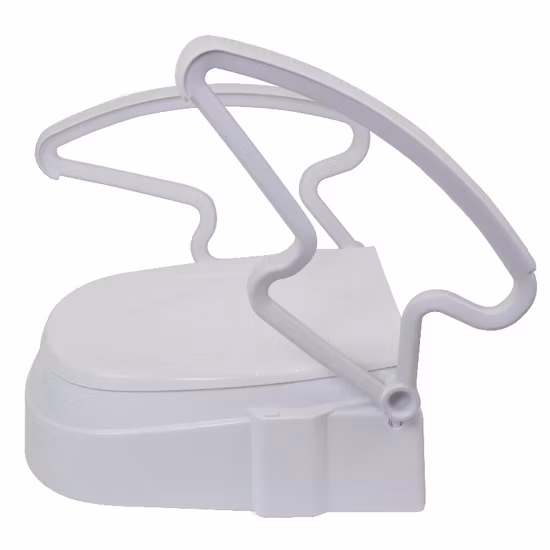 Steel Commode Chair Detachable Toilet Safety Frame with Height Adjustable for Elderly Disabled Bedside Commode