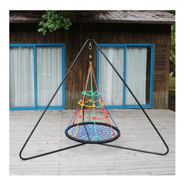 Kids Play Tent Hammock Chair Swing with Steel Stand Combo