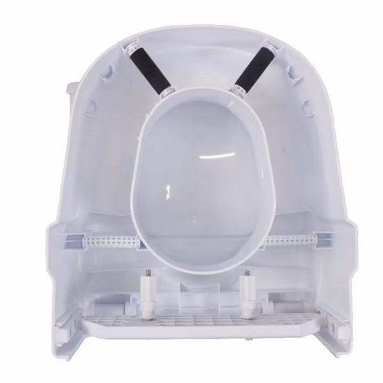 Стальной стул-комод, съемная защитная рама для унитаза, регулируемый по высоте унитаз для пожилых людей и инвалидов на прикроватной тумбочке.