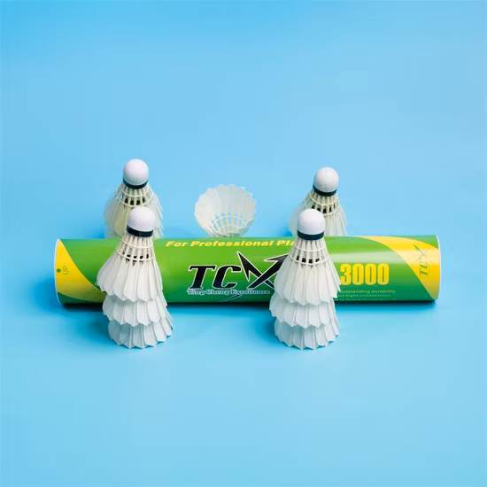 Оптовая продажа спортивных товаров, высококачественный прочный волан из утиного пера, волан для бадминтона, полный комплект для бадминтона